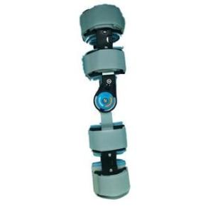 Quality FDA Telescopic Hinged Post Medical Knee Brace Foam Pad Coated wholesale