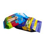 Back seal side printed bag, aluminium foil back seal bag for food packaging,