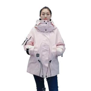 Quality FODARLLOY F22567 Ladies Warm Hooded Cotton-padded Clothes Women Slim Long Winter Jackets Women Coats wholesale