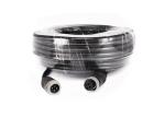 M12 Socket 4 Pin Coiled Reversing Camera Extension Cable