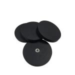 Rubber Coated Disc Neodymium Magnet Round Magnetic Base for Industrial