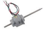 Low Noise Linear Stepper Motor High Thrust 25mm With Through Shaft