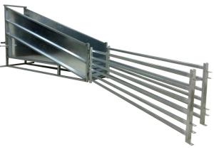 Quality Fast Assemble Cattle Loading Ramp Easy Relocate Durable Anti Slip Treads wholesale