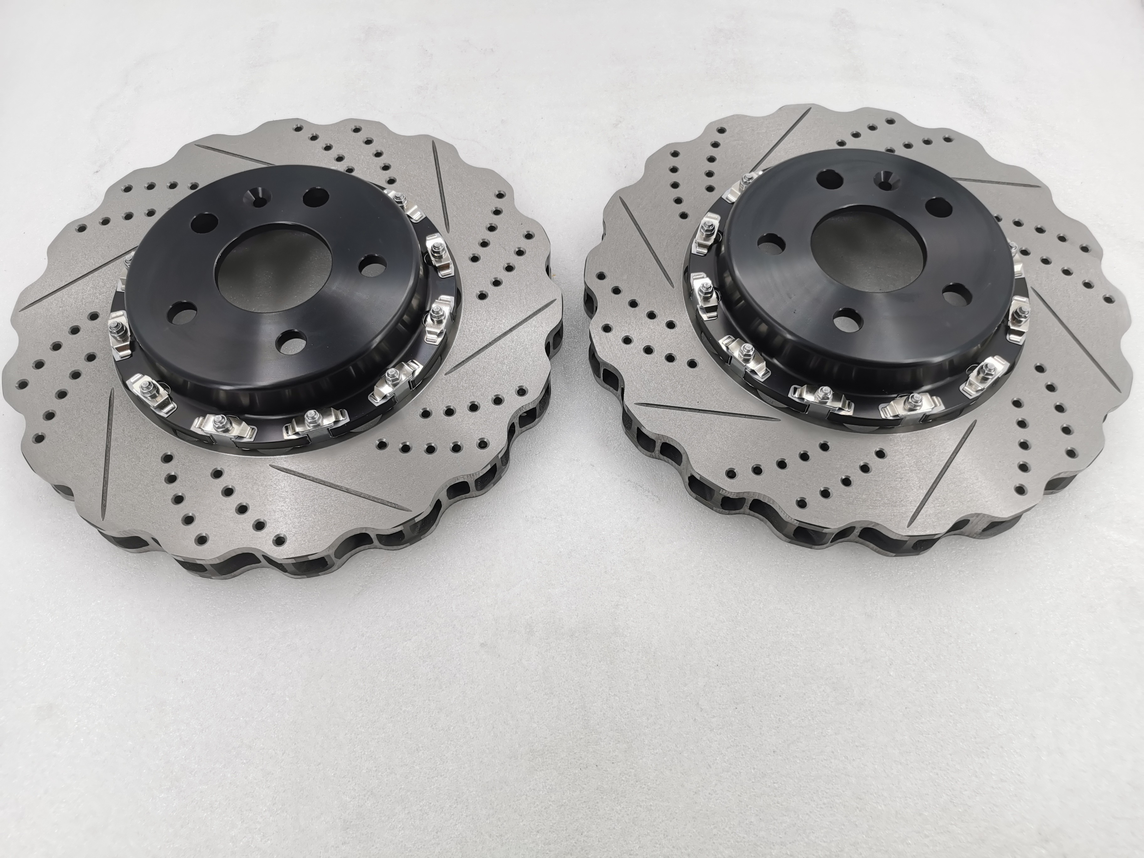 Car Front Brake Parts 390*36mm Flower Disc Full Floating Center Bell