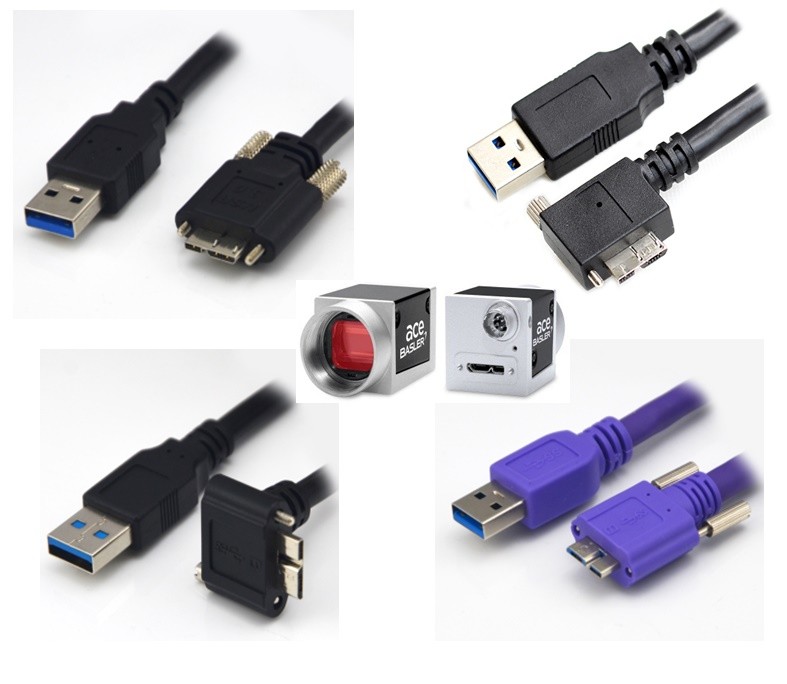 5m U3 Vision Cable A to Micro B 3G High transmit For Industrial Vision Cameras