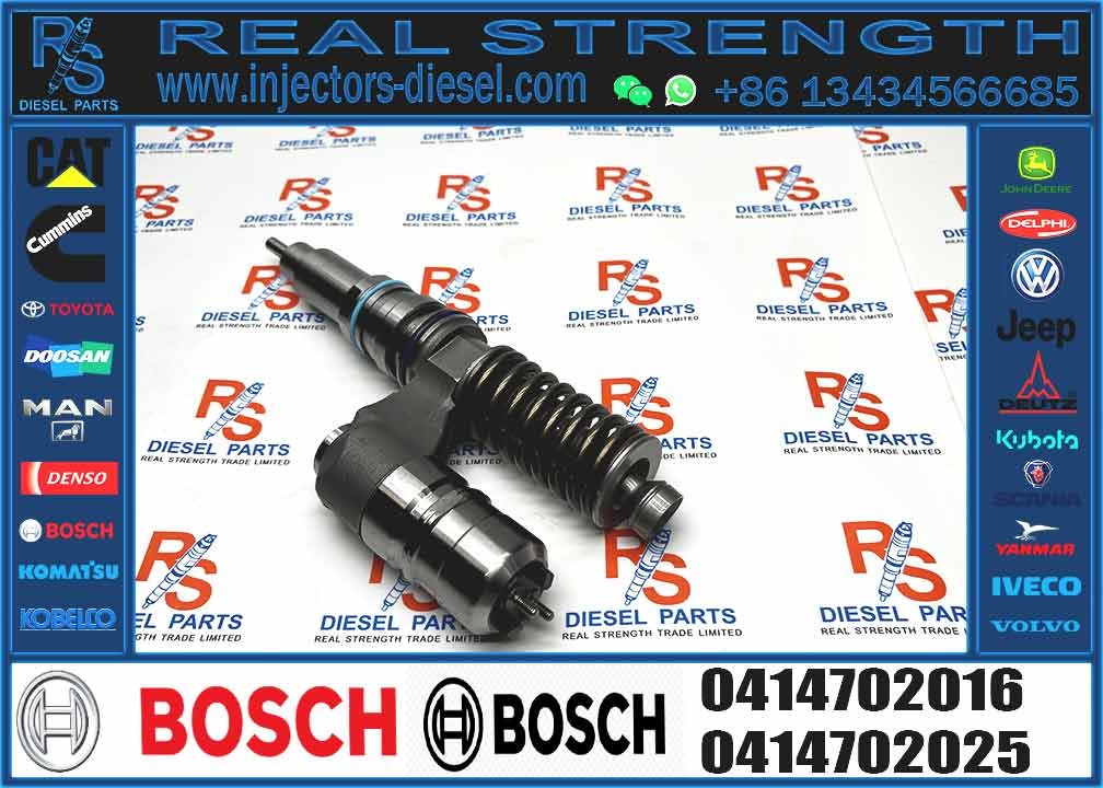Genuine Diesel Common Rail Fuel Injector 0414702016, 0414702025, 21160093, 3801293