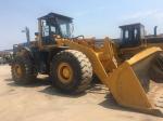 Heavy Duty Used Komatsu Wheel Loader , Komatsu Payloader WA470-3 Original Color