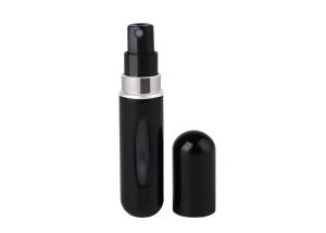 Quality Black Aluminum Pen Perfume Bottle Thick Durable Long Life Span wholesale