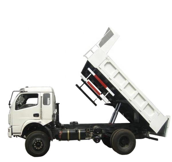 ABS Equipped 4X2 Rear Tipping Dump Truck For Heavy Duty Sand And Gravel