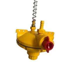 Quality ABS Chicken Water Pressure Regulator Poultry Drinking Line Parts Yellow wholesale