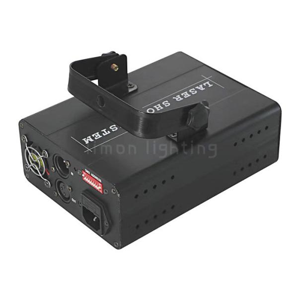 Sound Activated DMX 80mW Single Green Thick Beam Animation KTV Bar Laser Lights