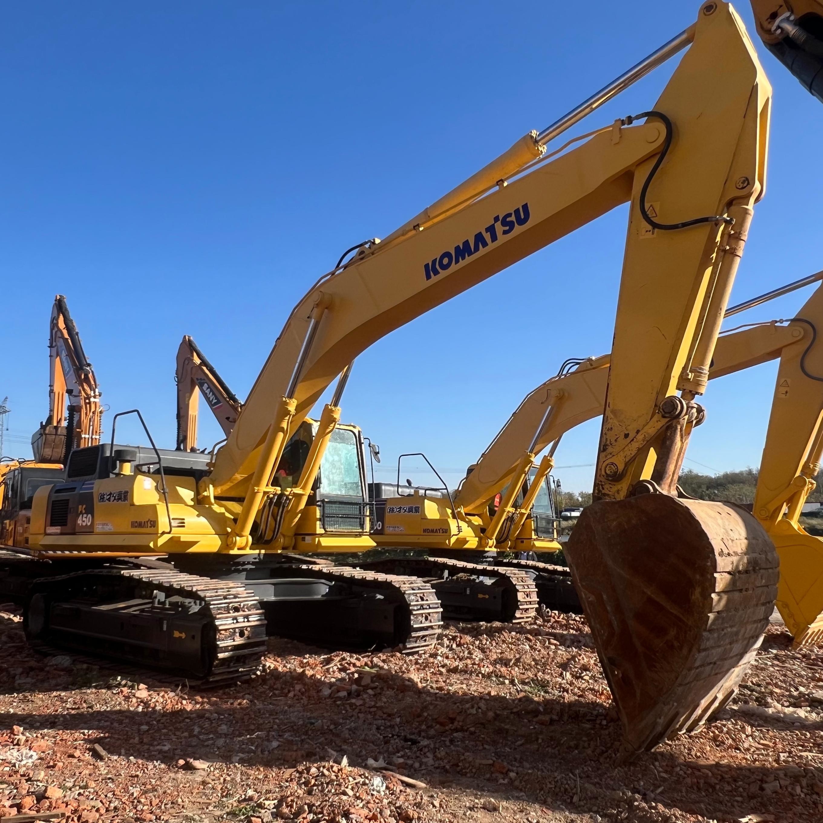 2020 Year Komastu Used 450-8 Mining Excavators 45 Tons Earth Moving Backhoe Digger