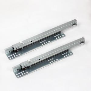 Quality 2 Fold Ball Bearing Hidden Furniture Drawer Slides 550mm For Kitchen Cabinet wholesale