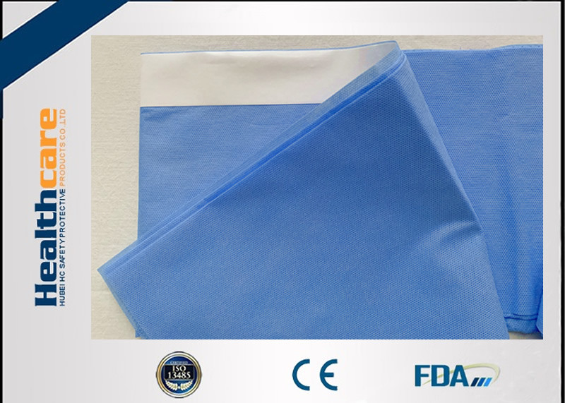 Non - Toxic Disposable Surgical Drapes Armboard Cover With Tape 75X35cm