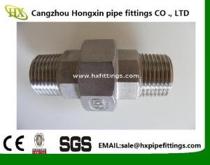 Quality BSP / NPT Threaded Screwed Stainless Steel Pipe Fitting Union / Elbow Fitting wholesale