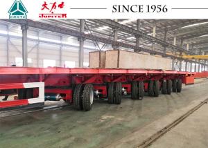 Quality 80T 62m Extended Flatbed Trailer For Wind Turbine Blade Transport wholesale