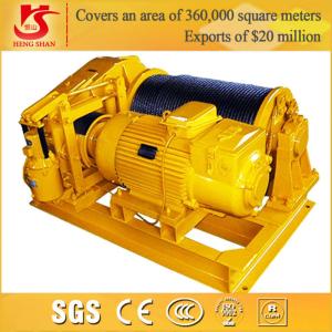 Quality Electric pulling construction winch Fast Speed Wire Rope wholesale