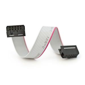Quality 1.27mm UL2651 28awg 10 pin flat ribbon cable wholesale