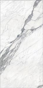 Quality Porcelain Tiles 1200x2400 Size Foshan White Marble Polished Porcelain Tile Calacatta Thin Tiles wholesale