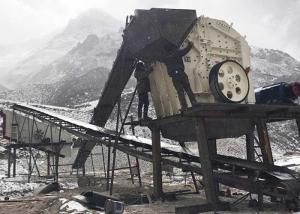 Quality Rotary Hydraulic Horizontal Shaft Impact Crusher 350 Tph Energy Efficient wholesale