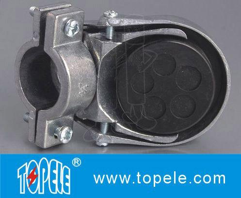 Aluminum Clamp Type Service Entrance Cap Metal Conduit Fittings , Rigid Conduit
