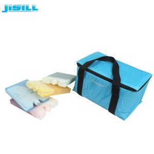 Quality JISILL Safe Food Plastic Ice Packs Non Toxic Customized Color For Kids Lunch Bags wholesale