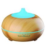 HomeFish Wood Grain USB Ultrasonic Aroma Humidifier Mist Output 30ml/H