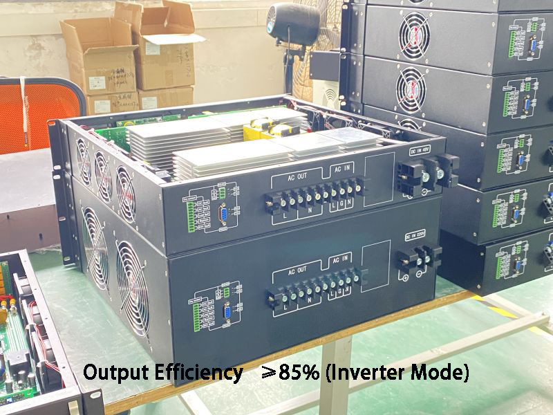 The pure sine wave DT-1000 The solution is equipped with 230V AC power supply and 24V DC power Input