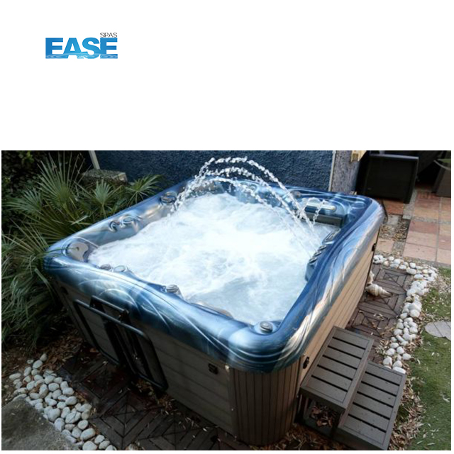 6 Person Massage Acrylic Swim Spa Tubs Outdoor Whirlpool Hot Tub