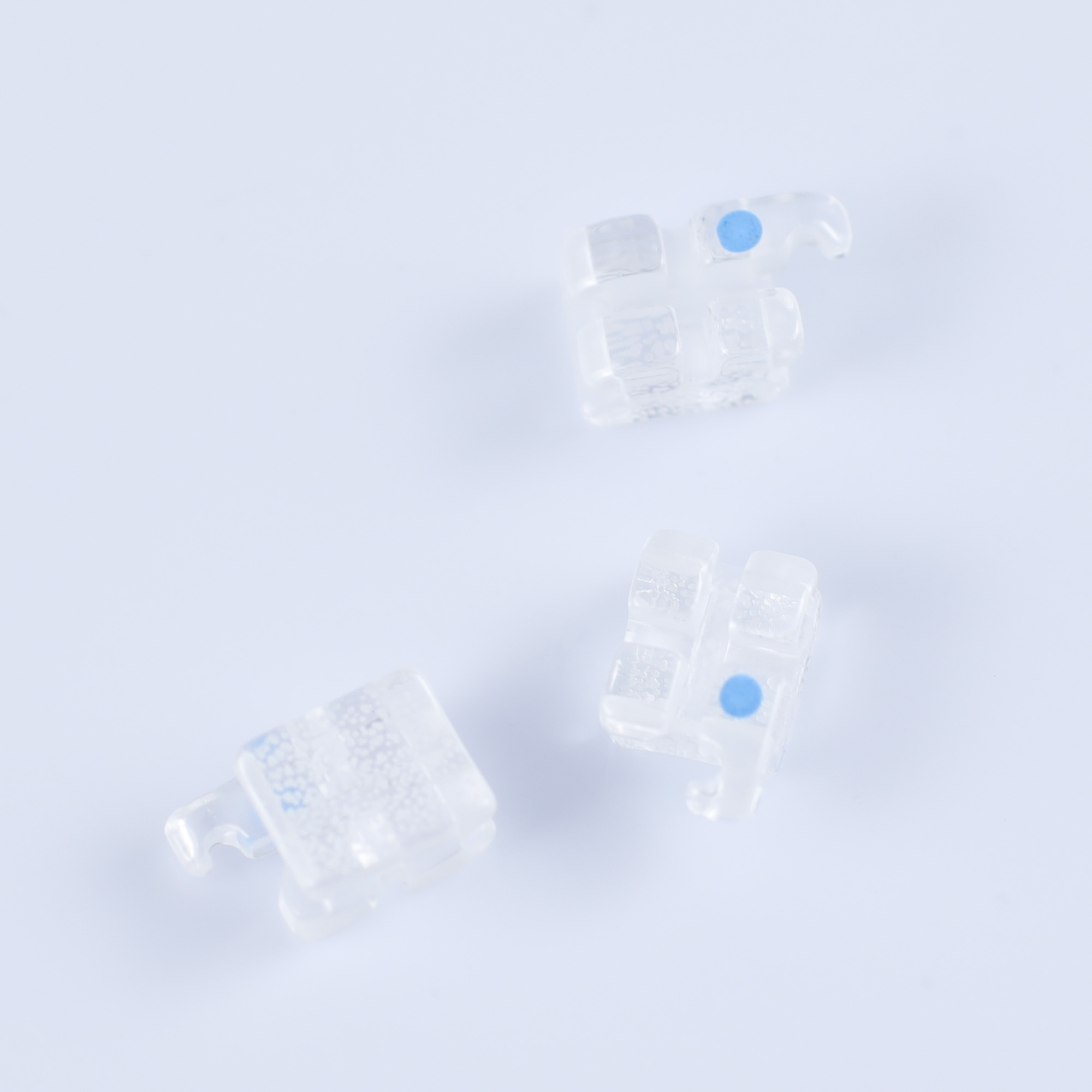 Monocrystalline Sapphire Orthodontic Bracket Tooth Treatment Braces OEM