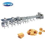 SK-380S 3 Servo Automatic Controlled Flow Pillow Biscuit Packing Machine