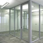 Commercial Inhouse Soundproof Glass Partition Wall Privacy Protection