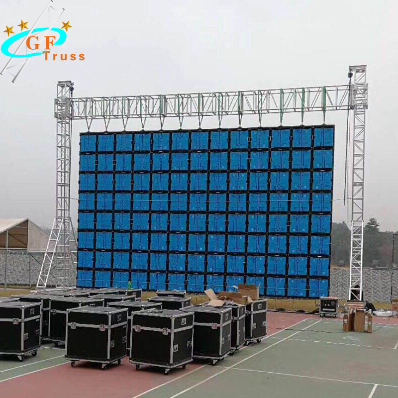 6082 T6 Aluminum LED Screen Truss For Concert