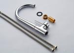 ROVATE Single Hole Vessel Vanity Kitchen Faucet Low Pressure Brass
