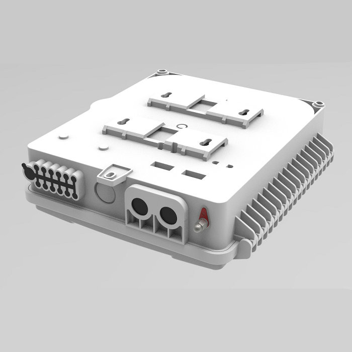 FTTH 1x8 PLC 12ports Fiber Optic Distribution Box Wall Mount