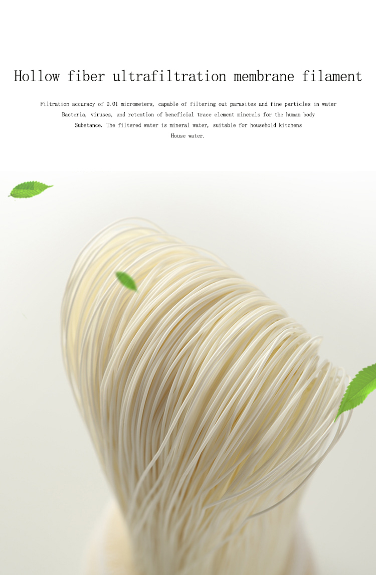 10 Inch UF Ultrafiltration Membrane Water Purification Filter Cartridge for Distiller Ultr