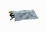 Fresh Blue Glasses Pouch Case Cute Kids Safety Microfiber Glasses Pouch