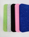Arc Angle Recycle Pet Polyester Fiber Acoustic Panel Wall Ceiling Decoration