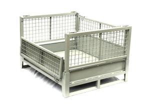 Quality Customized Steel Logistics Cage Fodable Turnover Cage Galvanized wholesale