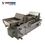 Pelletizing Plastic Granulator Machine PVC Wood Plastic Hot Cutting Double Screw