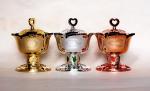 Arab high-grade fine gold goblet cherry Sugar Bowl