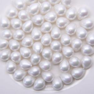 Quality Wholesale High Quality DIY Handmade 12mmx15mm Drop Shap Shell Pearl Loose Beads wholesale