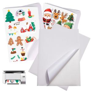 Quality Self Adhesive Sticker 90gsm Glossy Paper Label Materials For Inkjet Printing wholesale