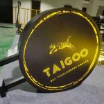Factory Price Stainless Steel Advertising Light Box Outdoor Double Sides Led