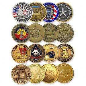 Quality Custom Coins No Minimum Air Force Coins Die Casting 2mm-8mm Thickness wholesale