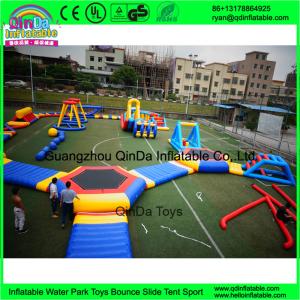 Quality New Giant Inflatable Water Park Games With TUV Certificate / Inflatable Wipeout Course For Sale wholesale