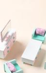 Mini Montessori Wooden Girls Bedroom Toys With No Burr