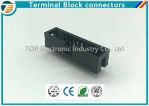 Quality Molex FFC Shrouded Wire To Board Terminal Block 2 Row 2.54mm Pitch wholesale