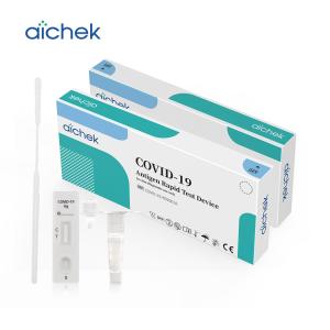 Quality OEM 99% Swab Test Strip Home Lateral Flow Test Kit CE ISO 13485 wholesale