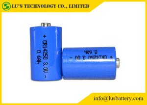 Quality CR14250 Lithium Manganese Dioxide Battery 650mah 3.0v GPS Tracking wholesale